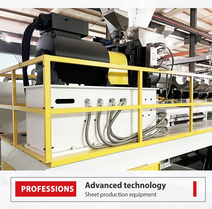 Plastic Extrusion Machine PC PMMA Sheet Extruder