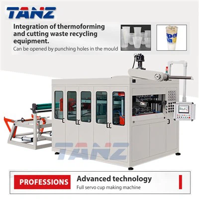 Plne automatický stroj na výrobu blistrových pohárov Stroj na výrobu pohárov Jednorazový stroj na výrobu pohárov